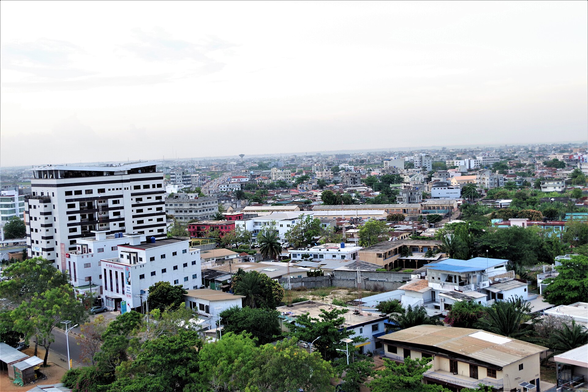 Cotonou (COO) — international airport, photo via Wikimedia Commons (Wikipedia summary)