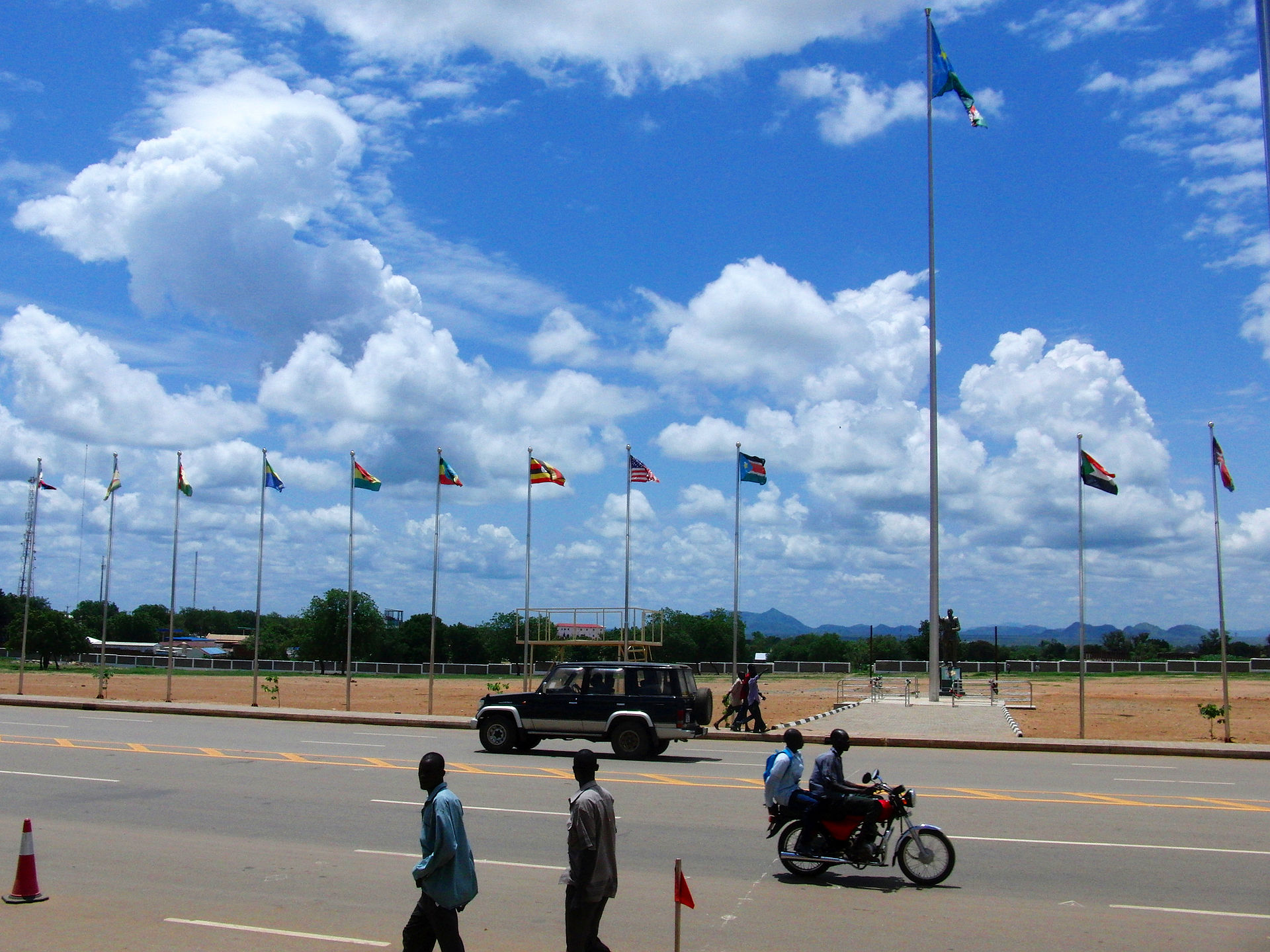 Juba (JUB) — international airport, photo via Wikimedia Commons (Wikipedia summary)